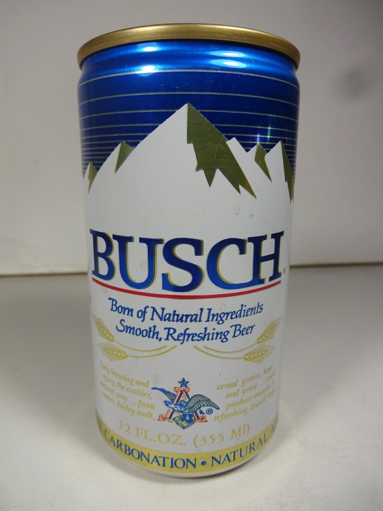Busch - metallic w stripes & blue UPC